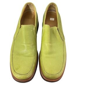 Bally Sorvis Men's Loafer Made in Italy RARE Color Avocado Green Size 9.5‎